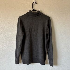 Carolyn Taylor Charcoal Knit Top sweater 
Size XL